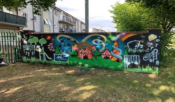 Graffiti Wall The Lindfeld