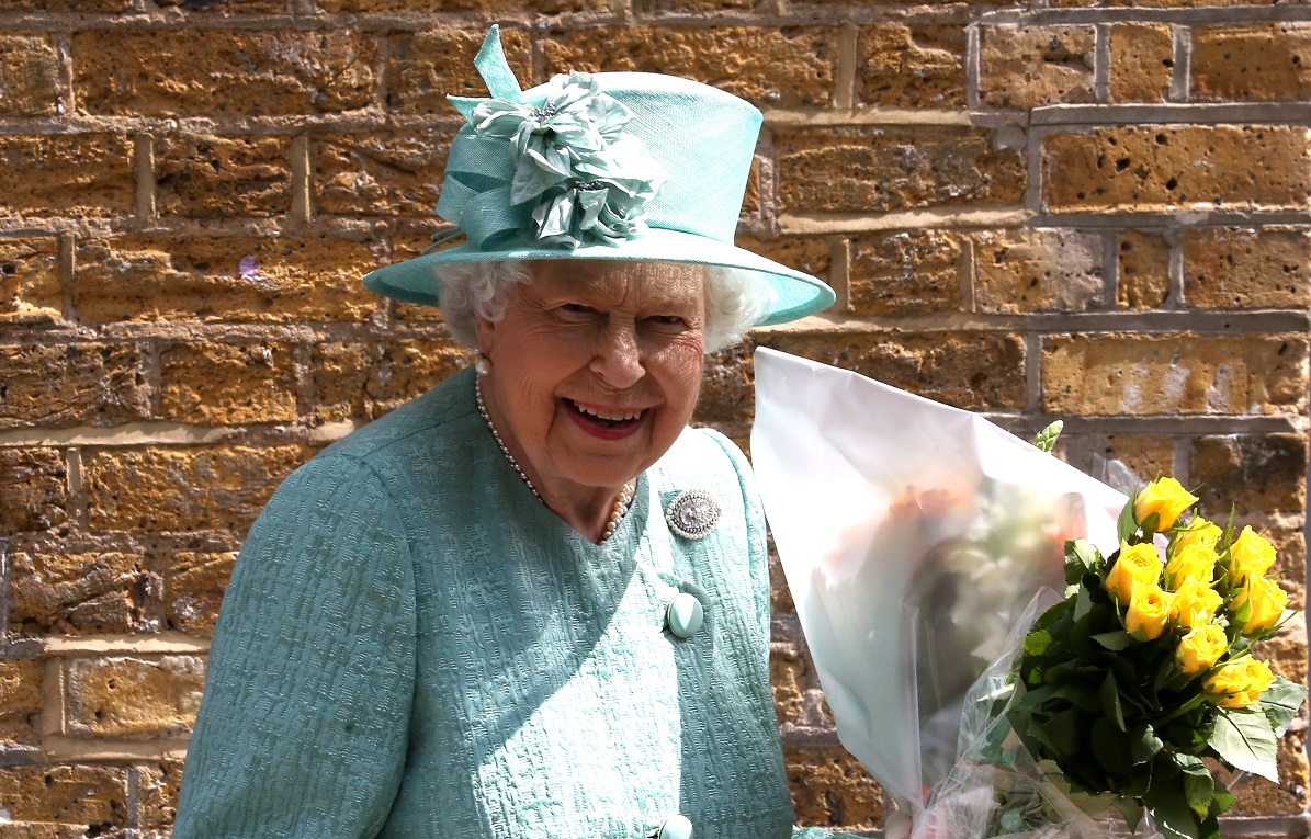 London,,united,kingdom ,may,24,,2019:,the,queen,arrives,to