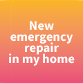 New emergency repair in my home